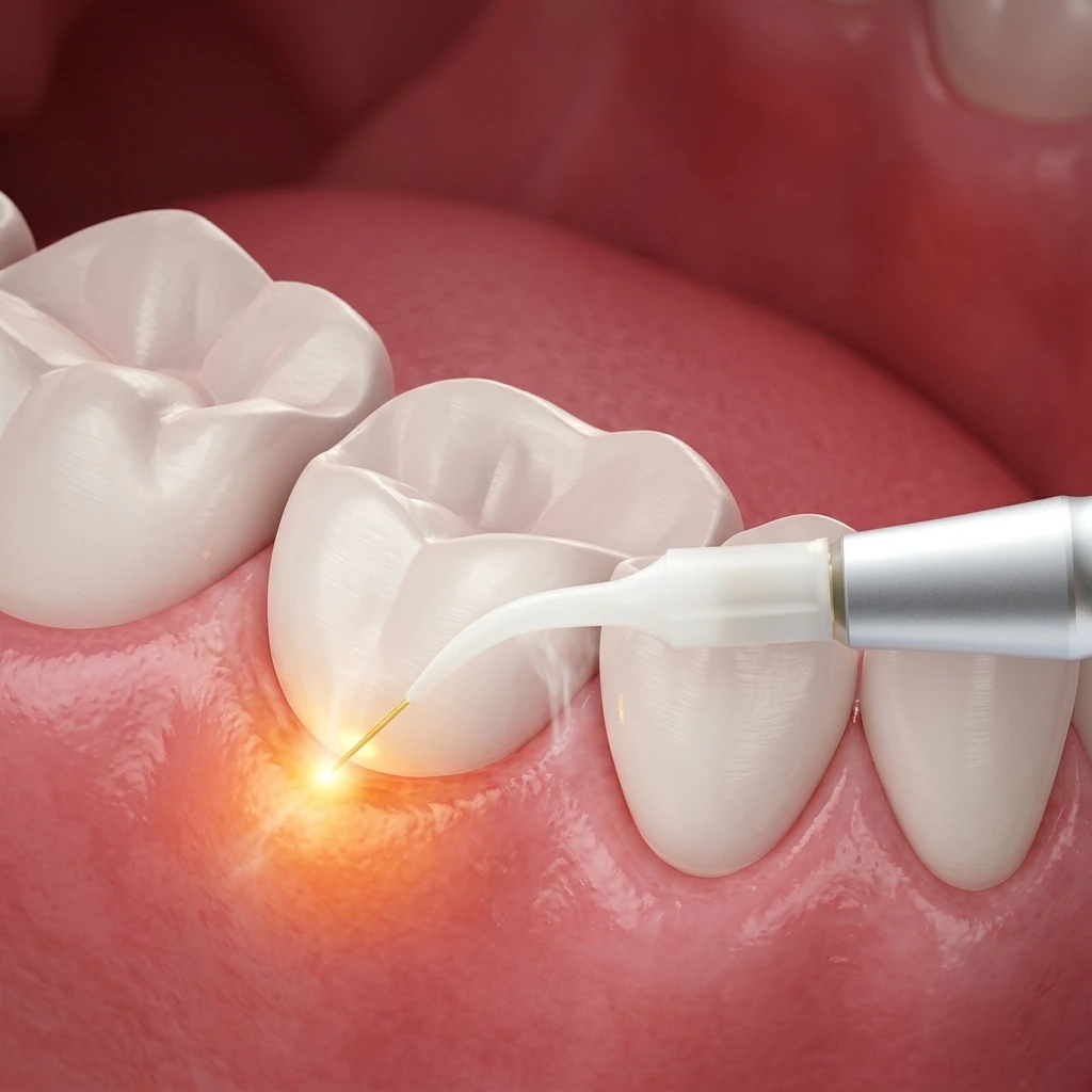 Terapie cu laser dentar la Blue Dental Galați